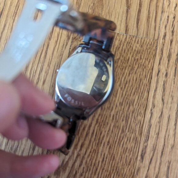 Fossil Wristband Watch Women's Needs Battery Stainless Steel 5 ATM - Picture 4 of 4